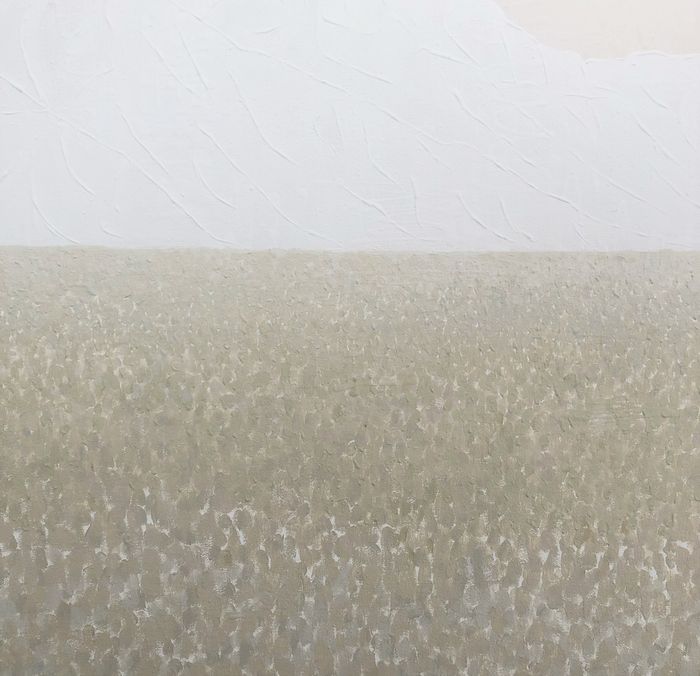 Neutral Toned Art Foreground details