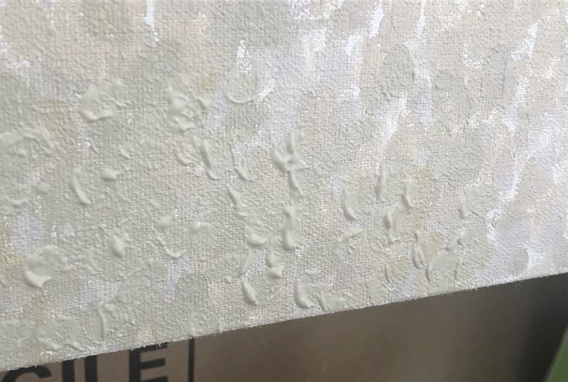 Neutral Toned Art Foreground Close Up Paint