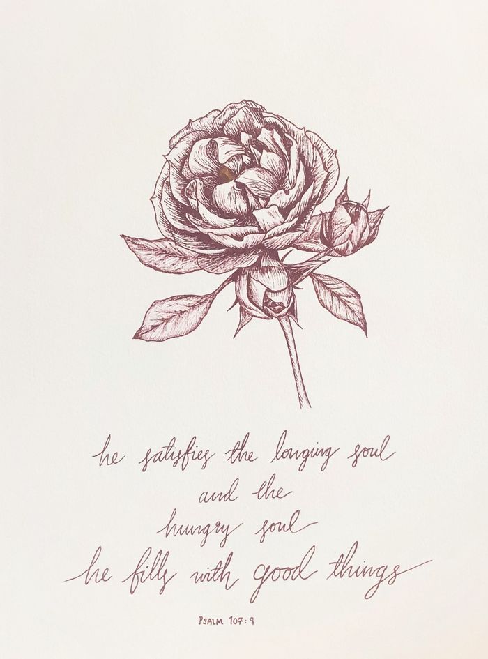 botanical art finished