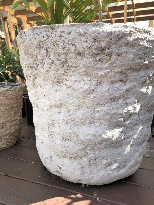 lightweight hypertufa planter