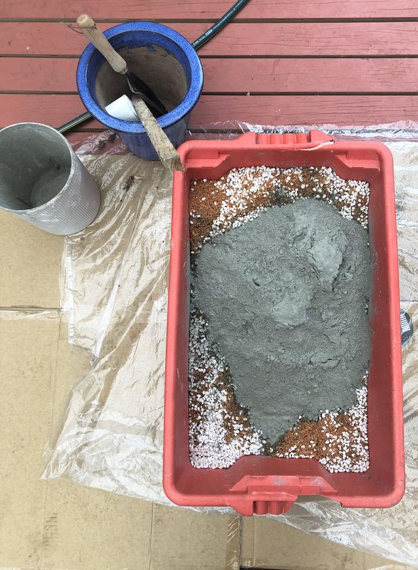measuring container mixture