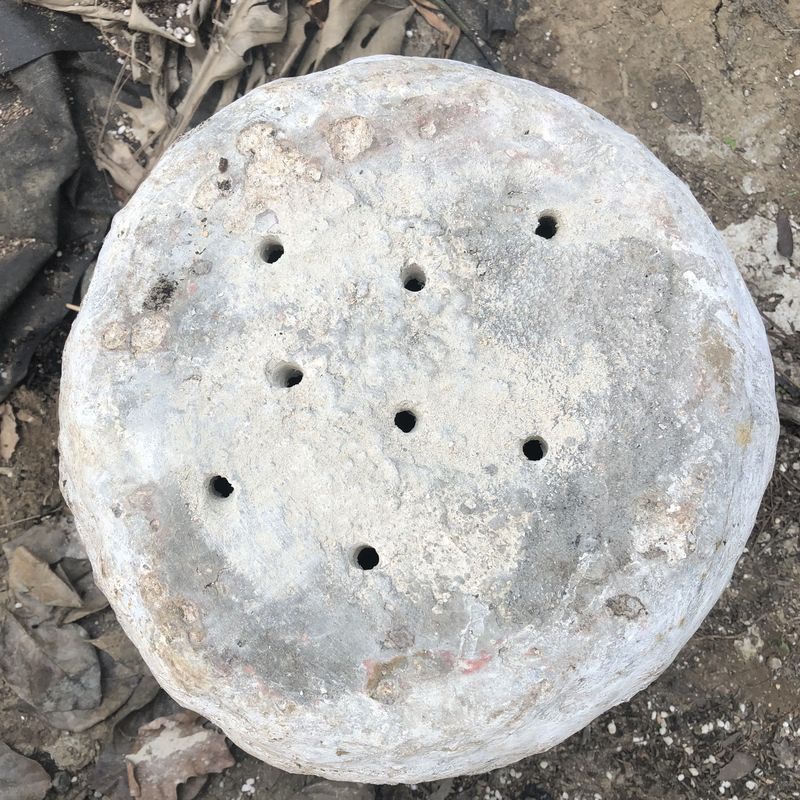 drainage holes hypertufa planter