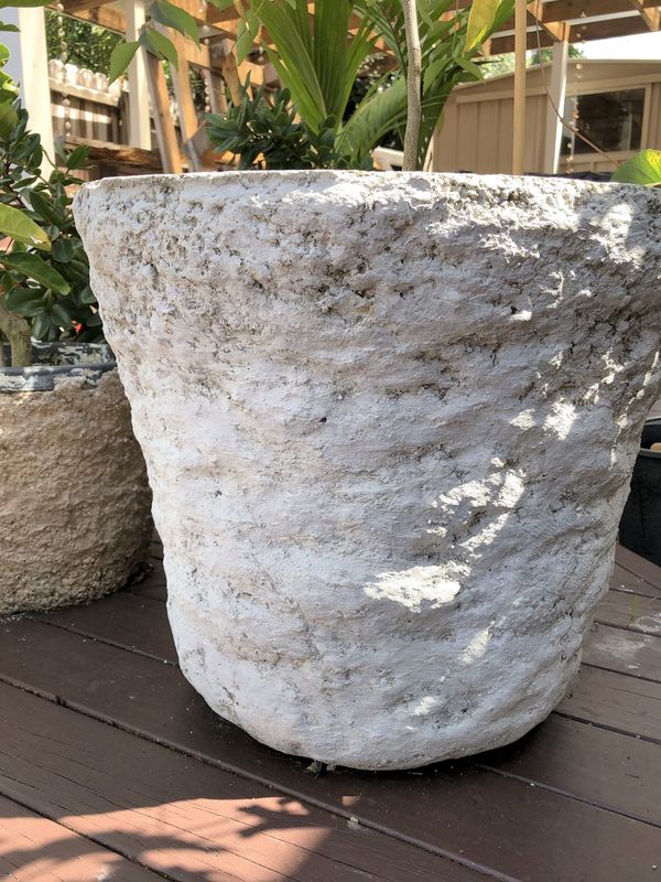 lightweight hypertufa planter